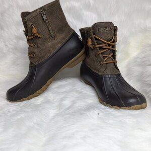 Sperry Women's Saltwater Rain Boots SIZE 7.5 M